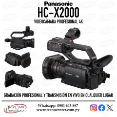 Filmadora Panasonic HC-X2000 4K UHD